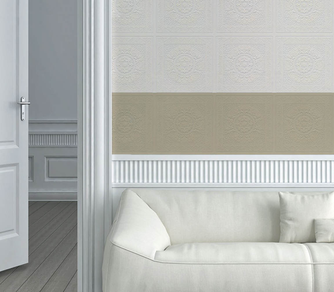 roomsets with paintable wallpapers