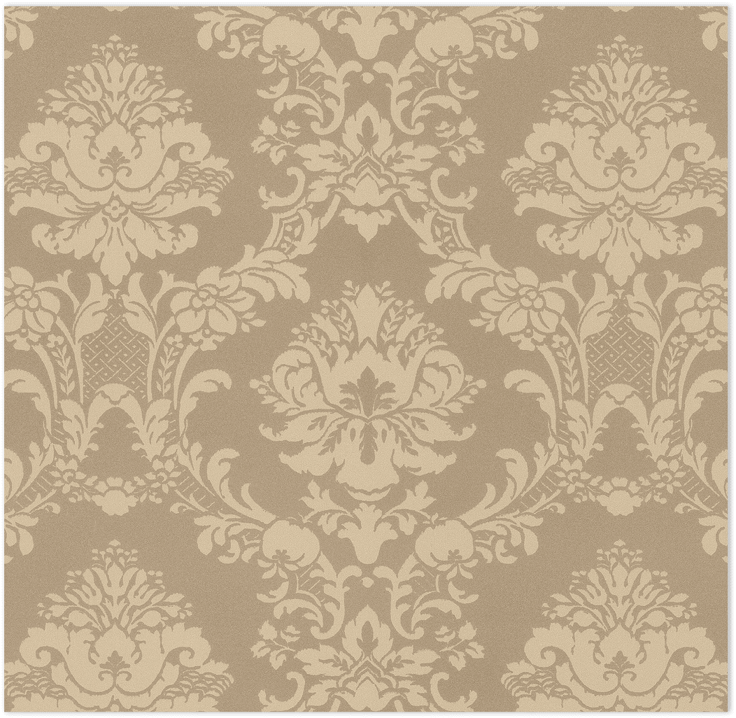 small damask in gold and beige wallpaper
