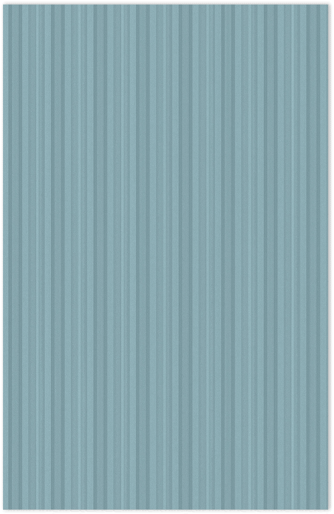 Teal vertical stripe emboss light reflective wallpaper
