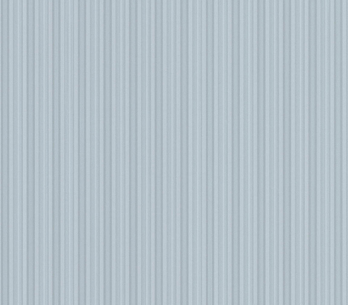 Silver light reflective embossed stripe wallpaper
