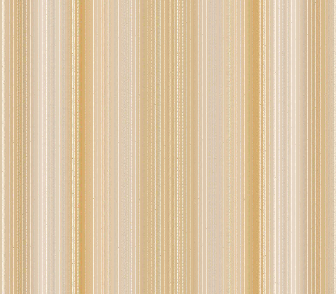 ochre light reflective stripe wallpaper