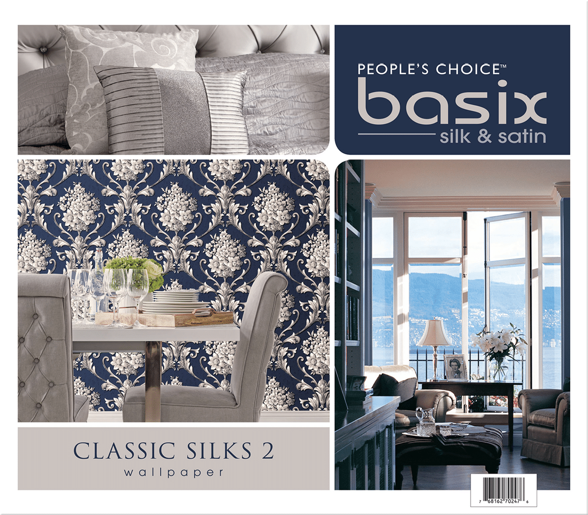 Collection of traditional silks wallpaper