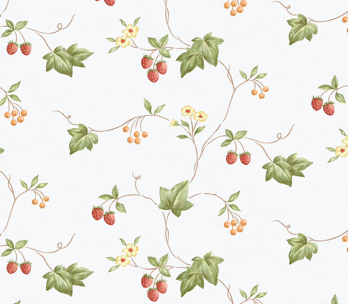 ivy and berry wallpaper
