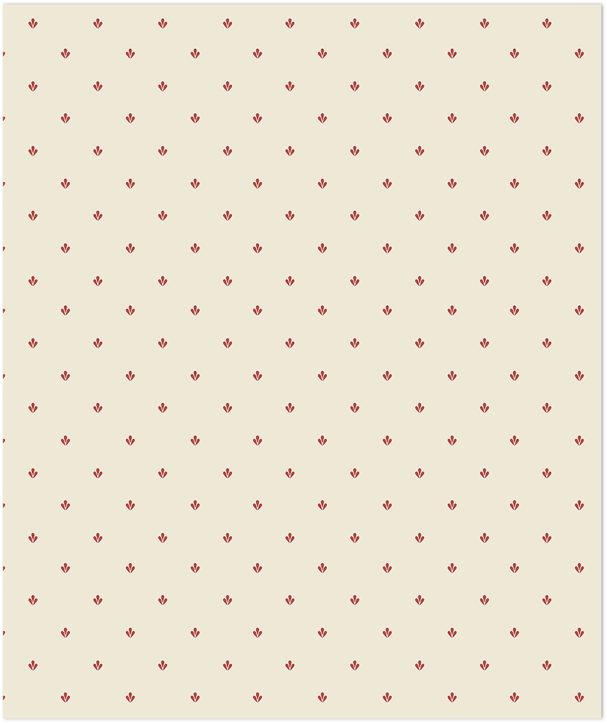 red and beige dot like wallpaper