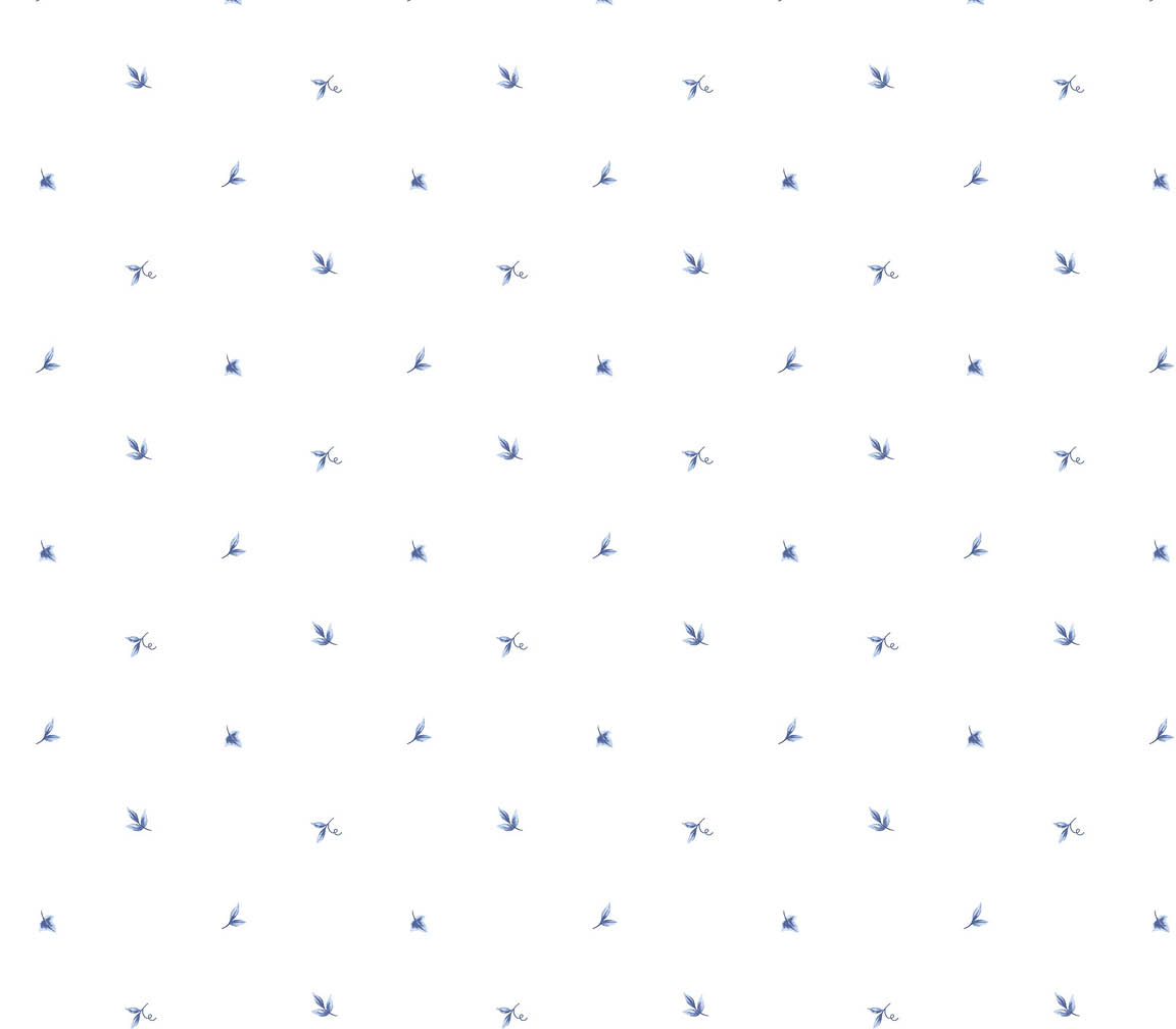 mini blue leaf wallpaper