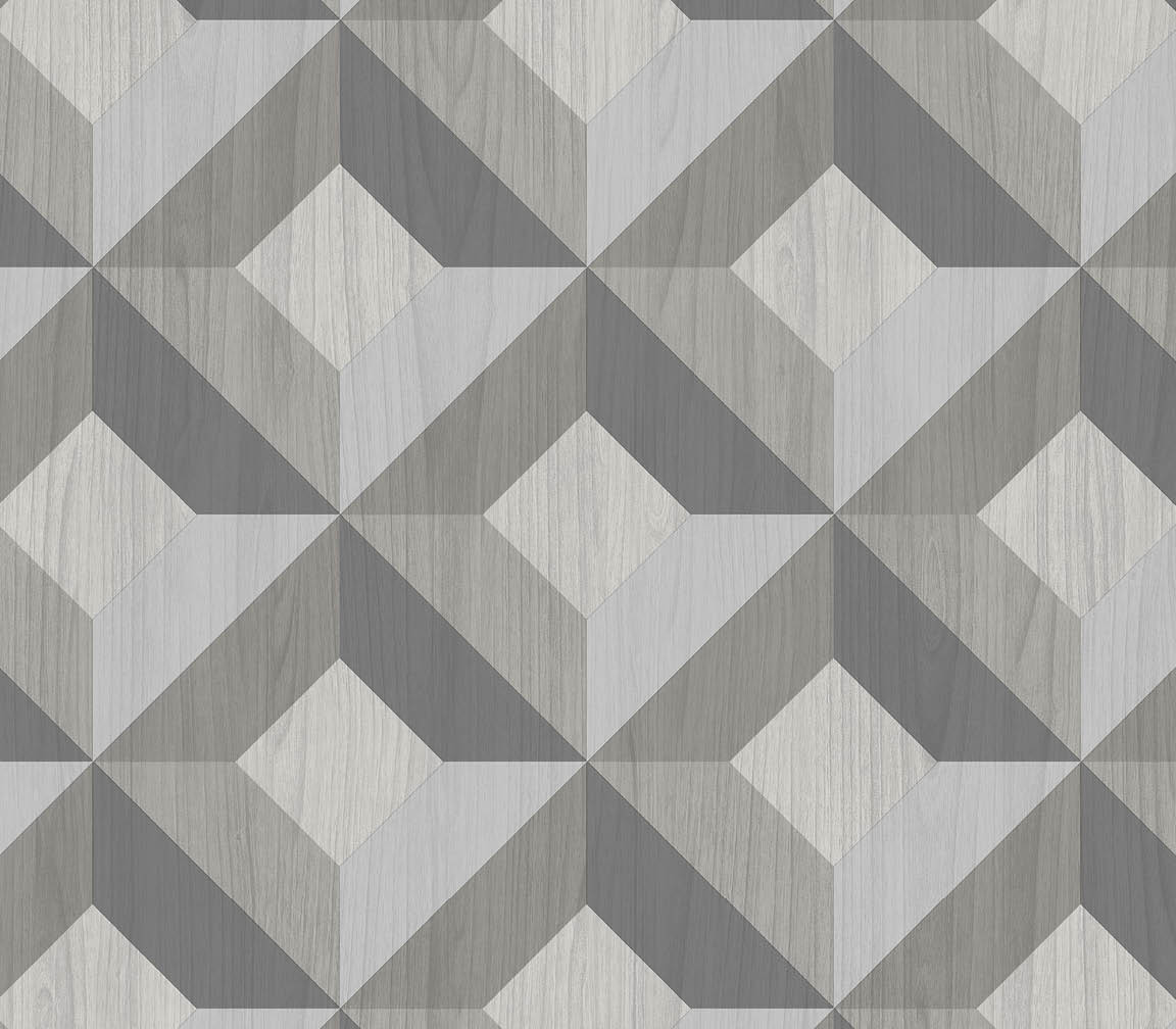 black dimensional diamonds wallpaper