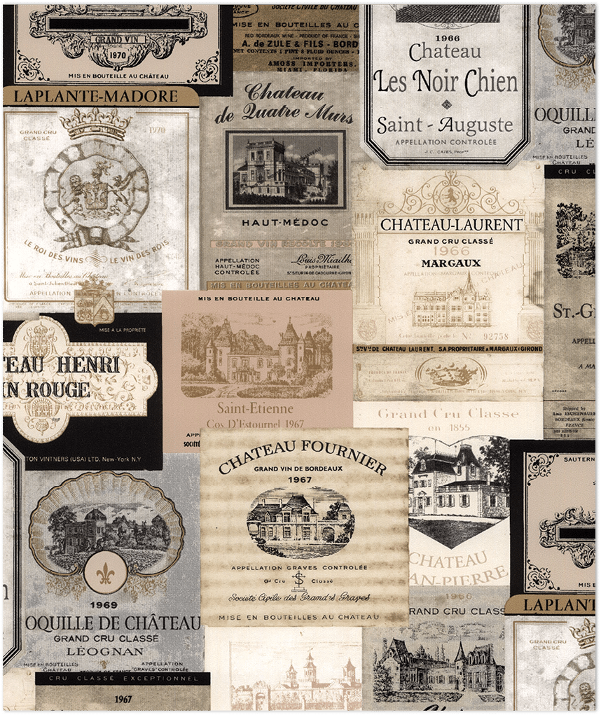 neutral wine labels wallpaper