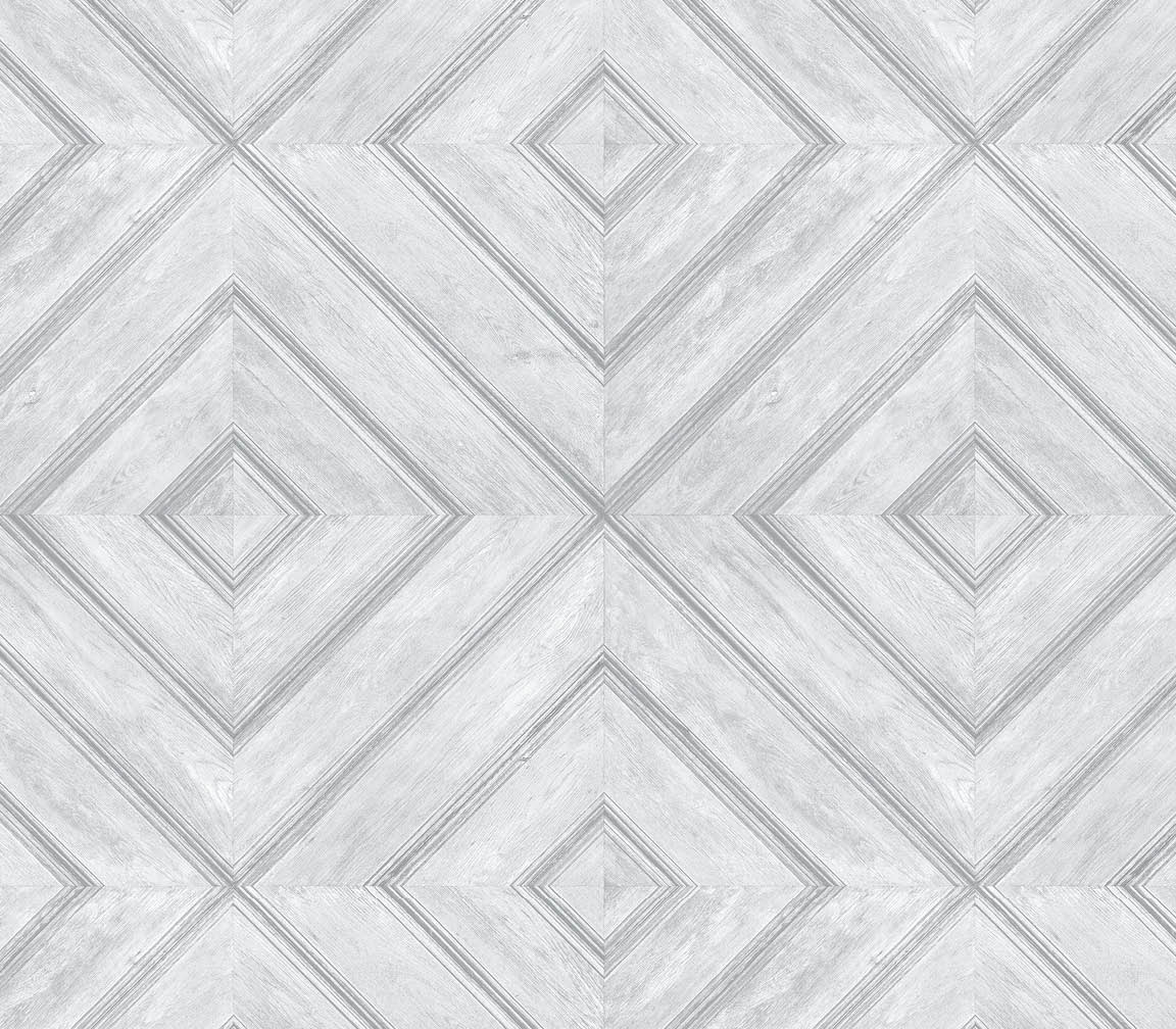 Grey Wood tile wallpaper