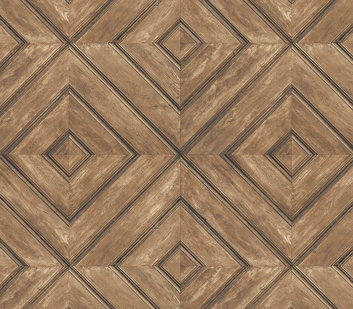 Brown Wood tile wallpaper