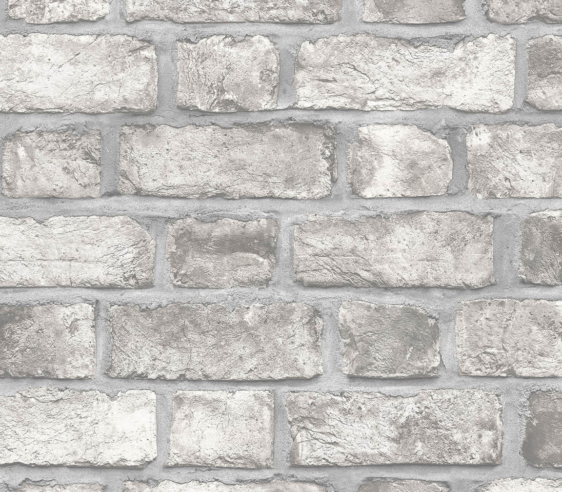 grey brick wallpaper