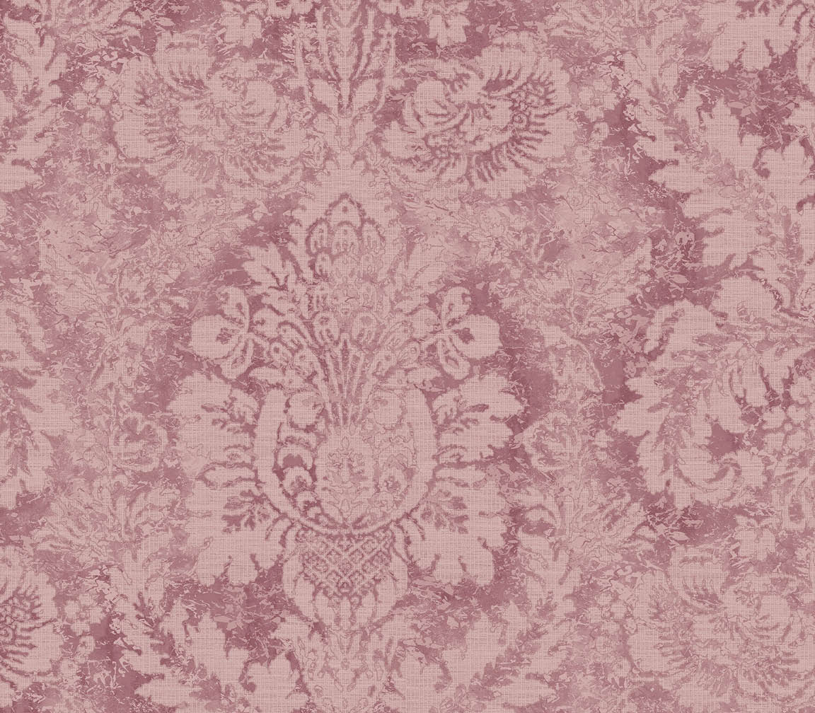 burgundy damask wallpaper
