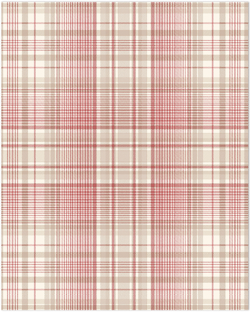red plaid wallpaper