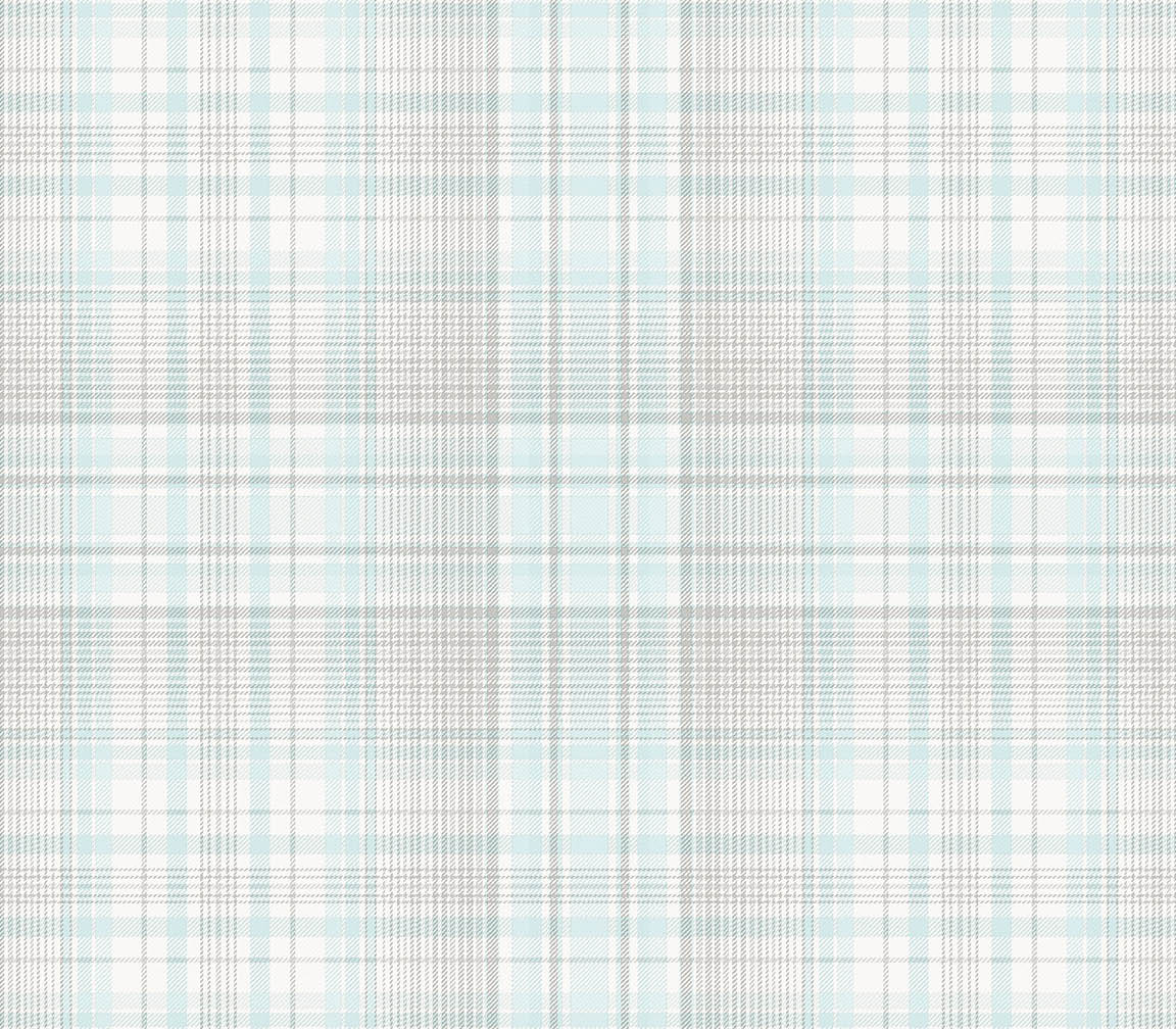 light blue plaid wallpaper
