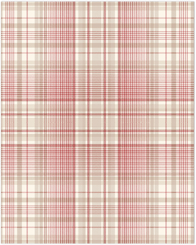 red plaid wallpaper