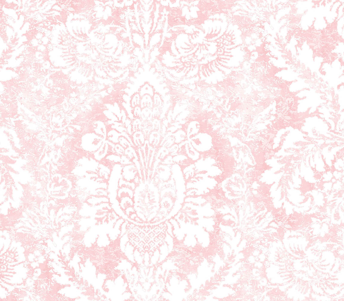 pink damask wallpaper