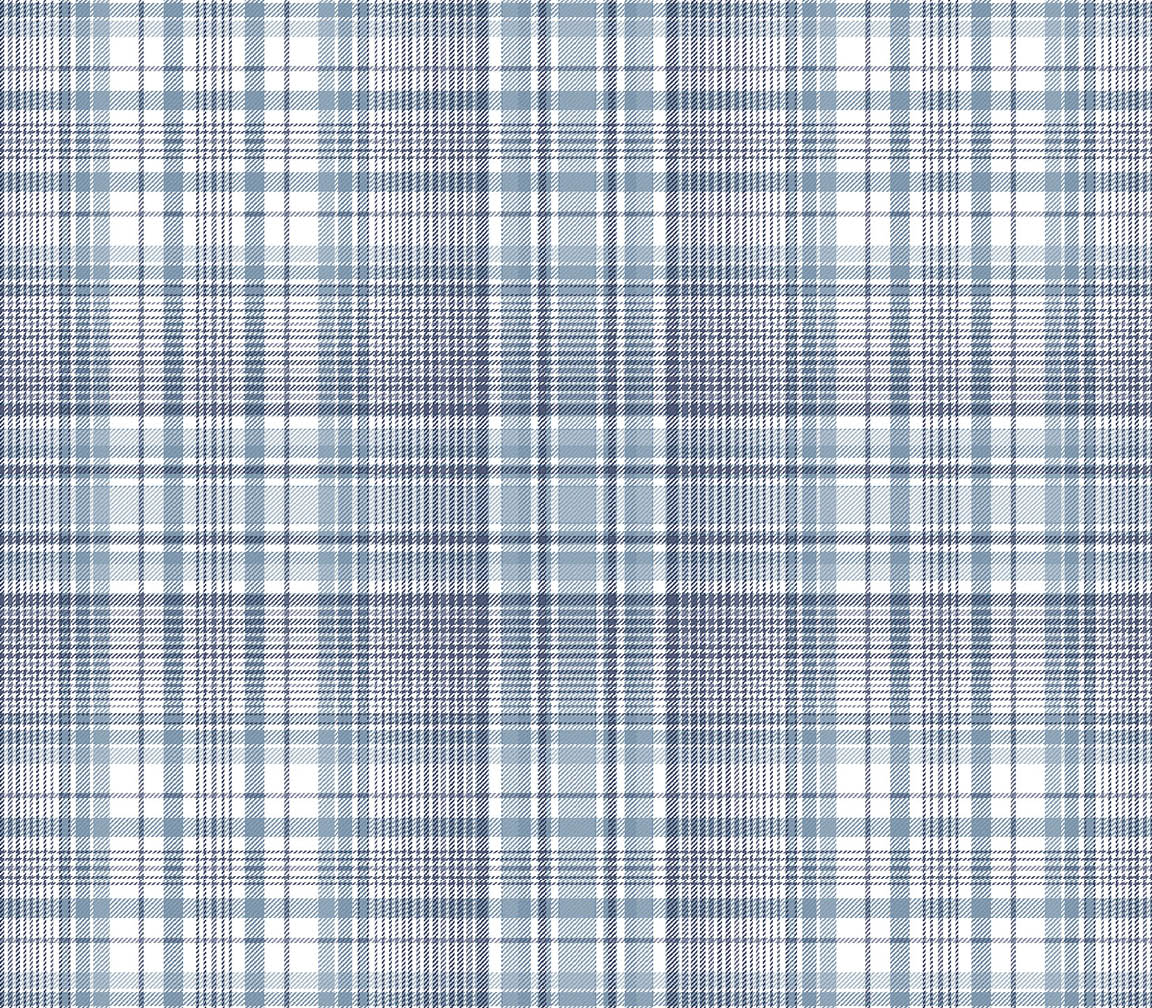 blue plaid wallpaper