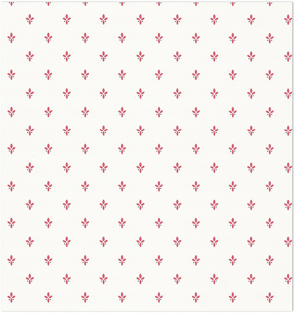 Red white ditty wallpaper
