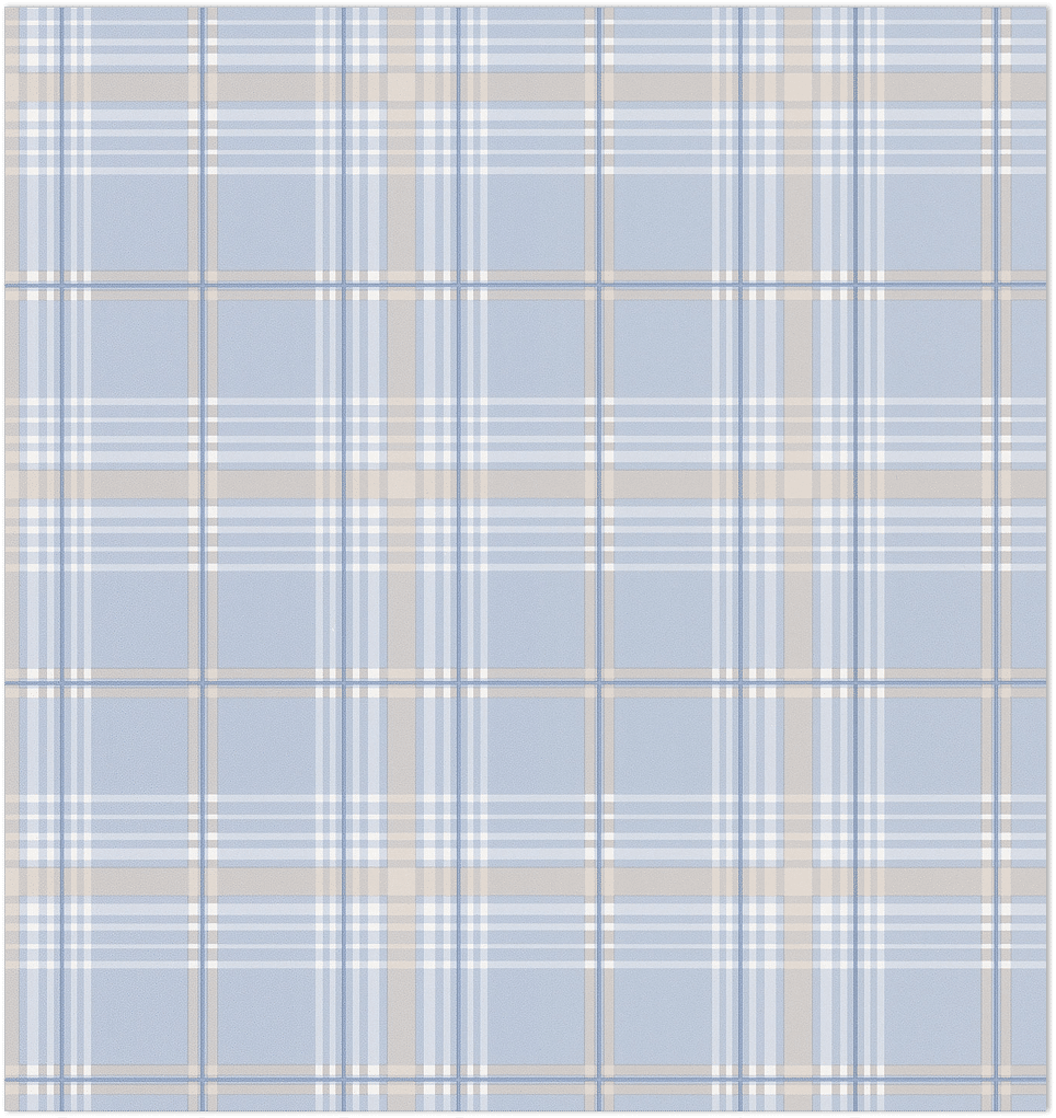 Blue beige plaid wallpaper