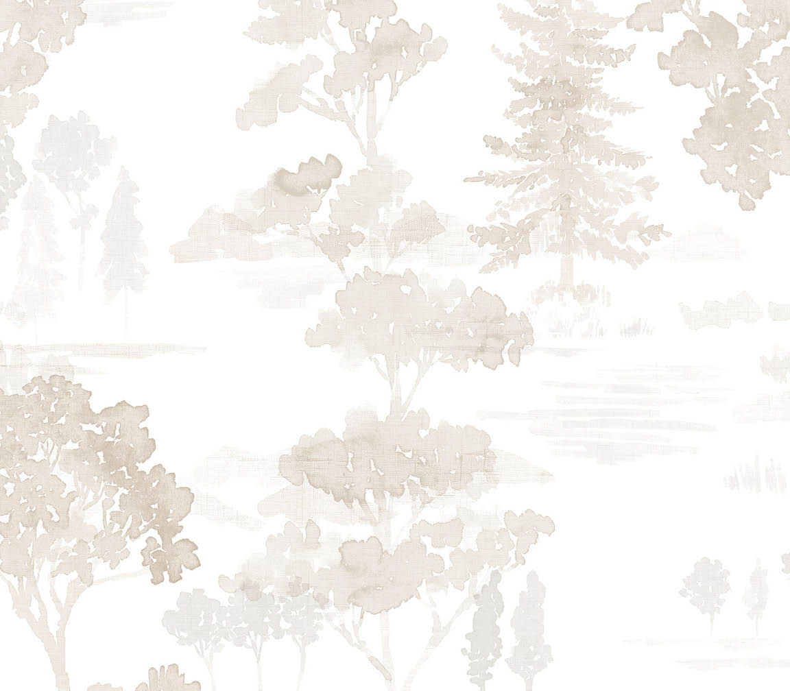 beige tree wallpaper
