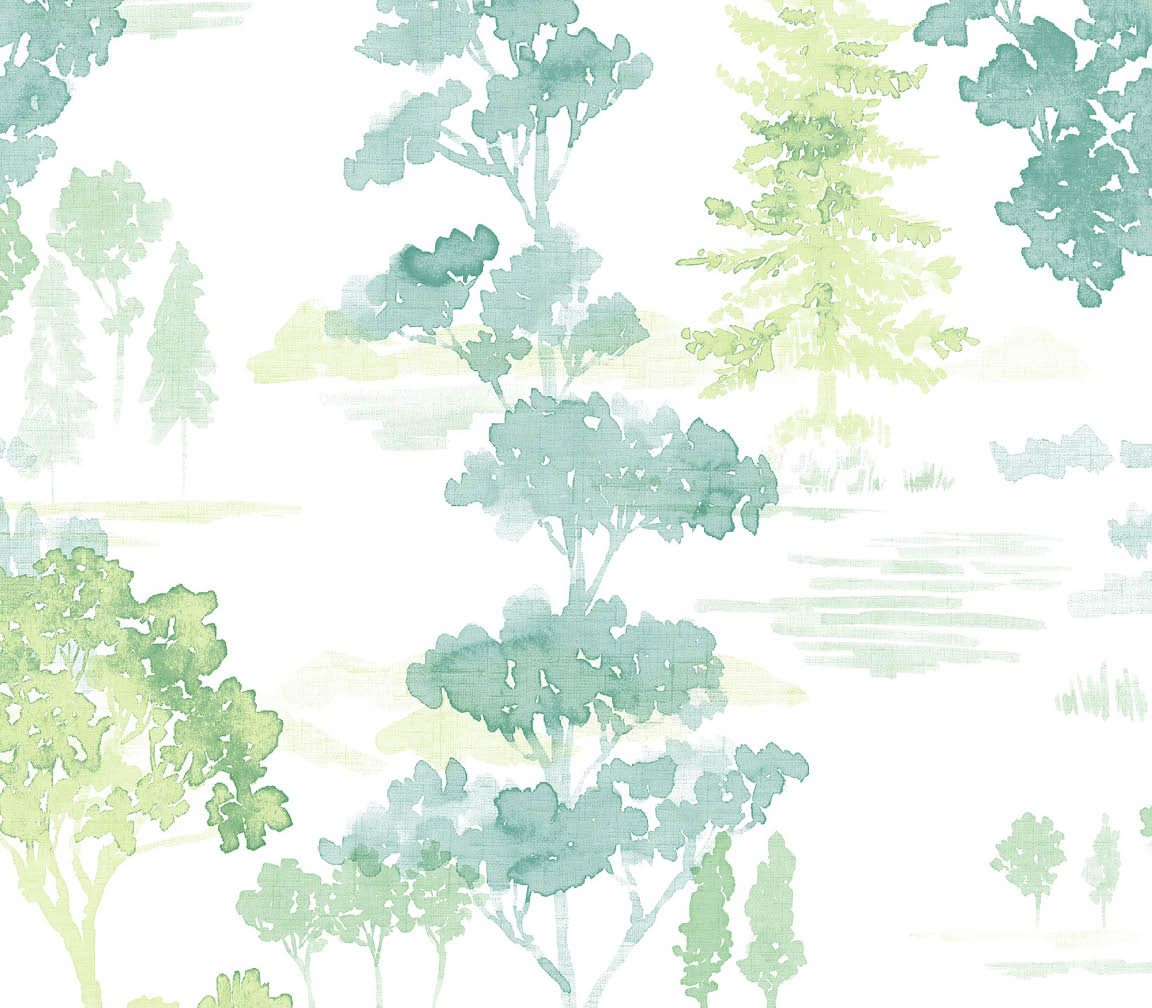 green tree wallpaper