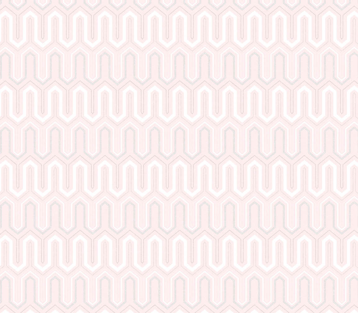 pink and grey zig zag wallpaper