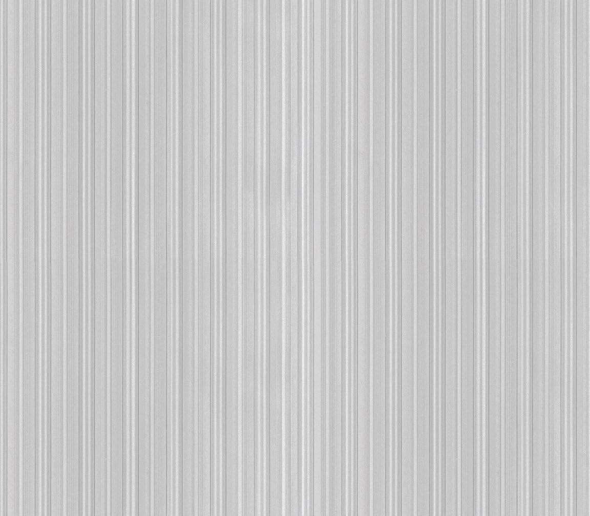 metallic silver vertical stripe wallpaper