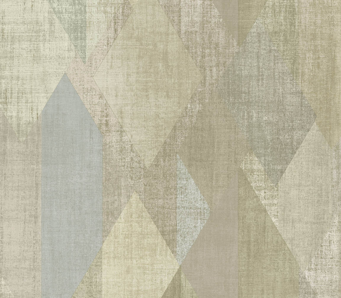 green glass shards geometric wallpaper