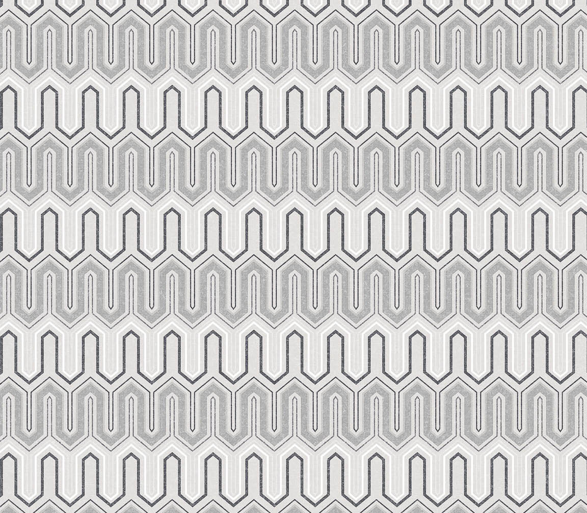 black and grey zig zag wallpaper