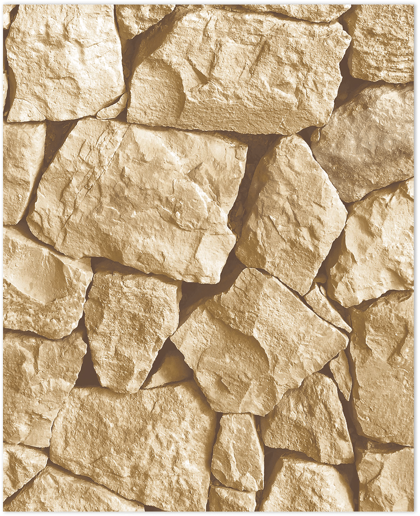 ochre and brown Spanish stone wallpaper