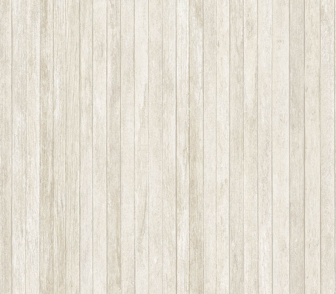 Beige scrap wood vertical pieces wallpaper