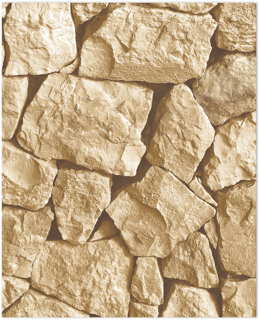 ochre and brown Spanish stone wallpaper