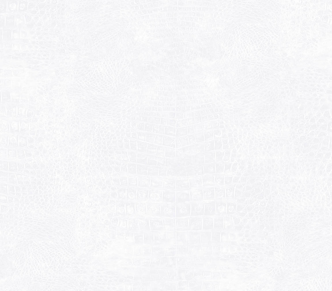 White with sparkles crocodile texture in-register embossed wallpaper