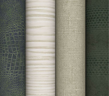 Wallpaper design rolls from the Natural FX collection