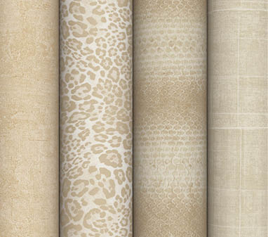 Wallpaper design rolls from the Natural FX collection