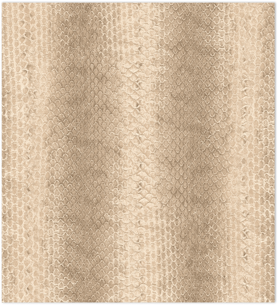 Tan reptile stripe texture in-register embossed wallpaper