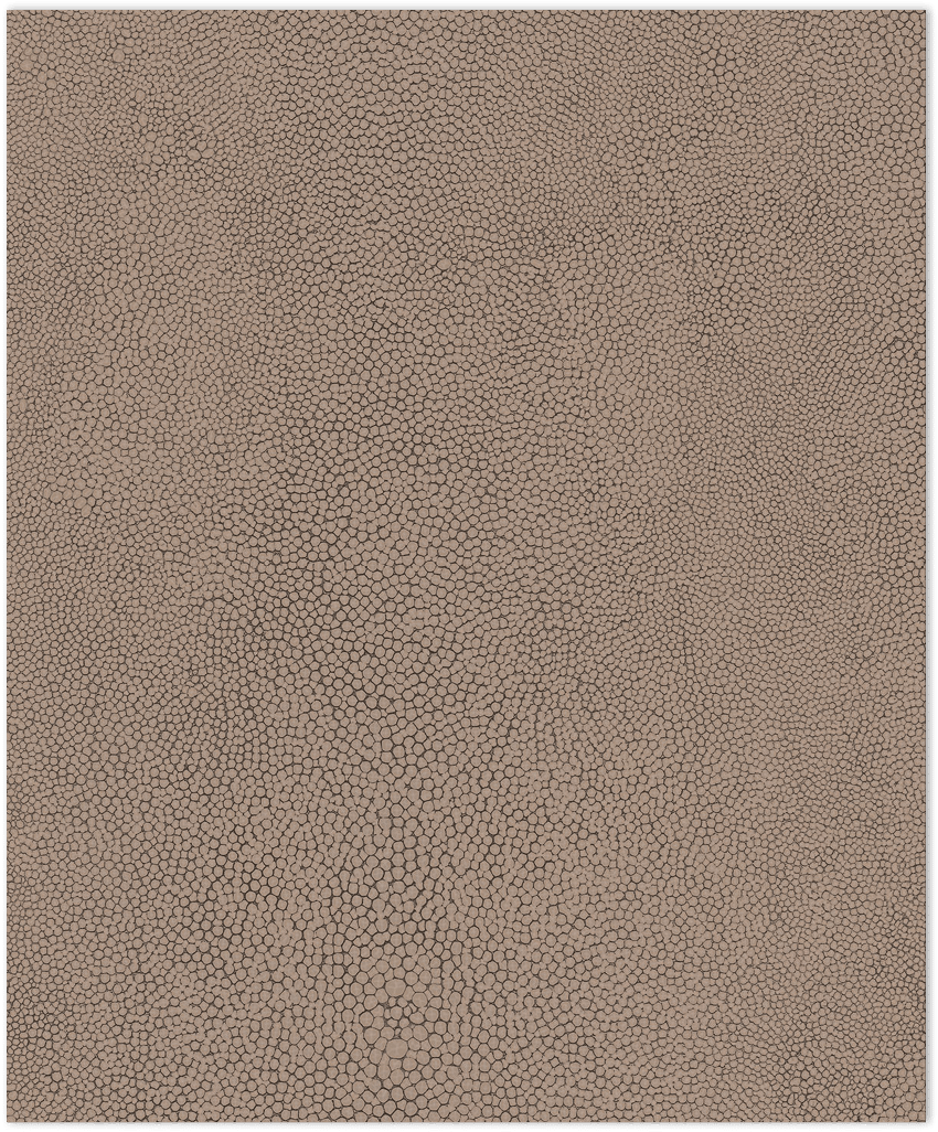 Brown stingray texture in-register embossed wallpaper