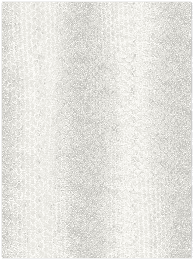 Tinted pearl and grey reptile stripe texture in-register embossed wallpaper