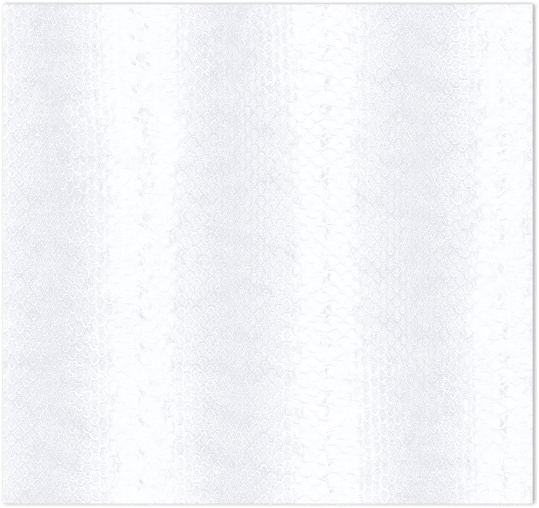 White with sparkles reptile stripe texture in-register embossed wallpaper