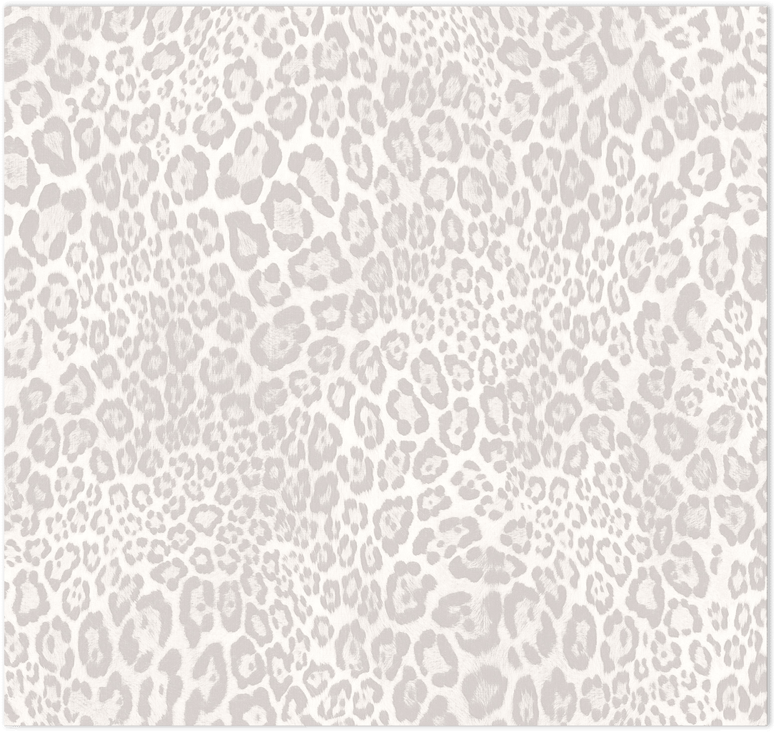 Light grey leopard texture embossed wallpaper