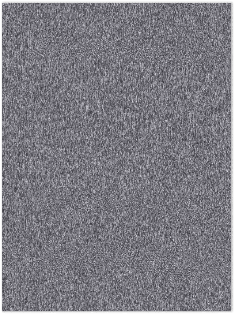 Dark grey and black hair texture embossed wallpaper