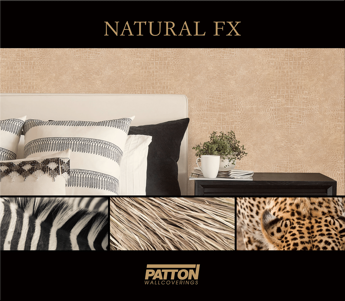 Collection of textures, animal skins and strias wallpaper designs