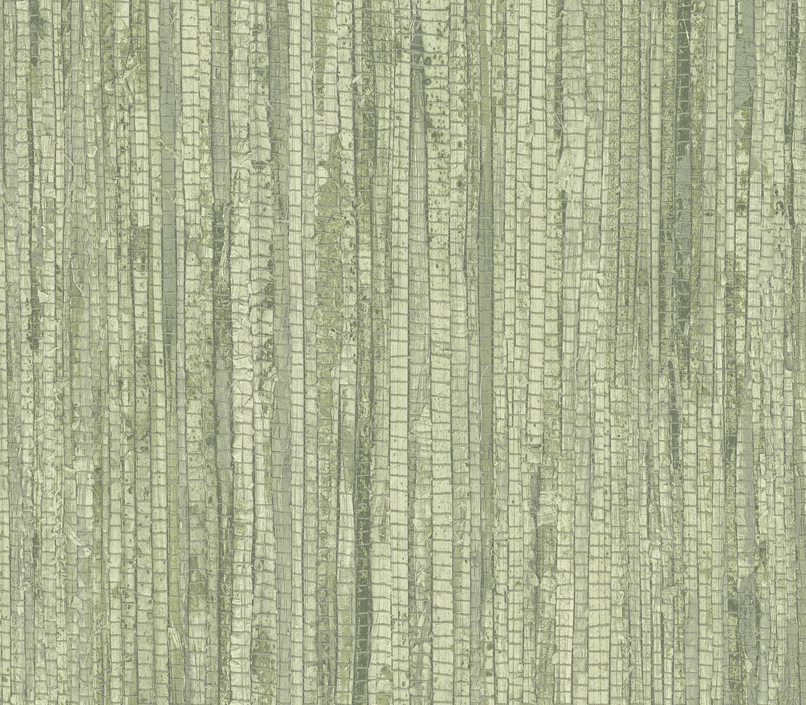 green rough grasscloth texture wallpaper