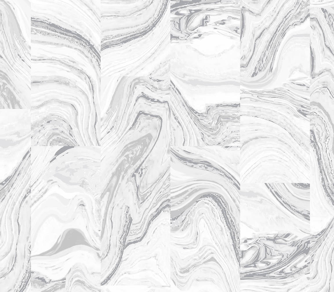 grey and white agate tile wallpaper