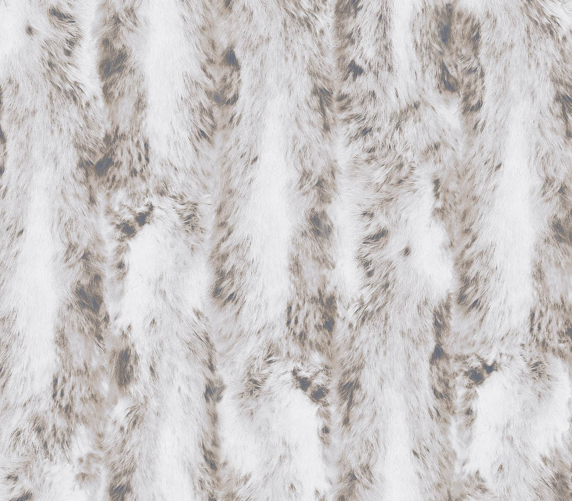 taupe Chinchilla fur wallpaper