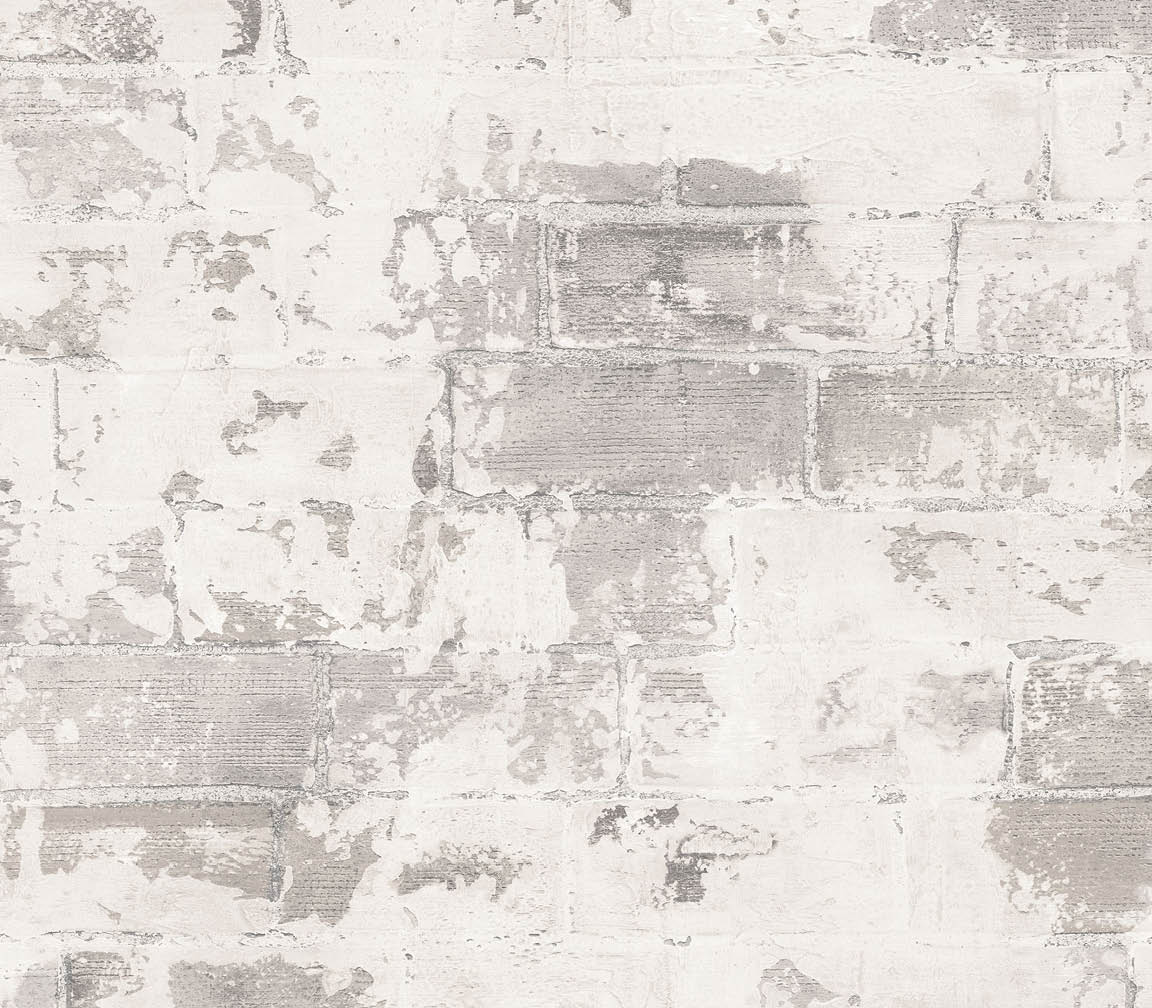 grey brick wallpaper