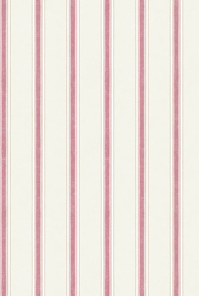 cream and red stripe wallpaper