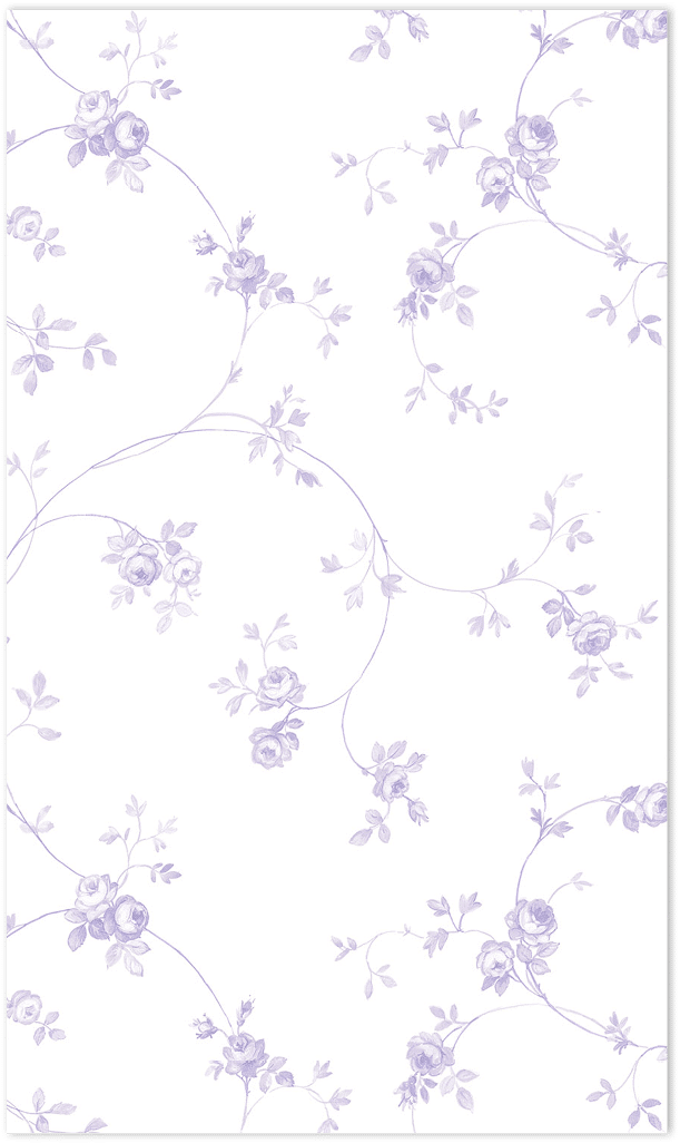 purple floral trail wallpaper