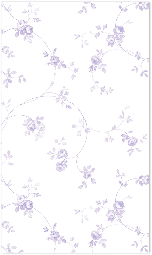 purple floral trail wallpaper