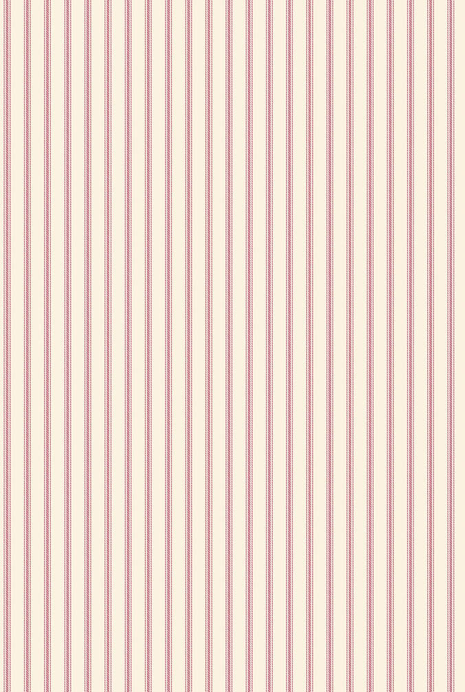 red and beige stripe wallpaper