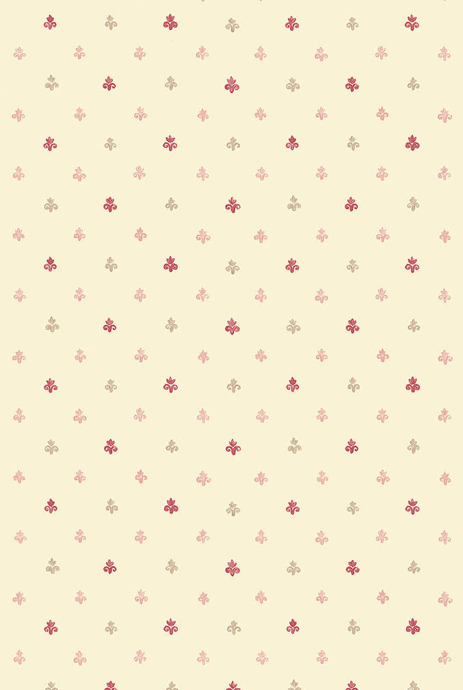 red pink and beige pattern wallpaper